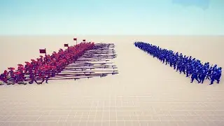 FLAG BEARER EVERY UNIT vs SUPER FAST RANGED UNITS - Totally Accurate Battle Simulator TABS