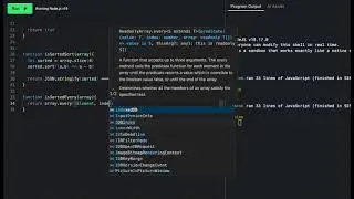 Checking if an Array is Sorted | JavaScript Arrays Episode 4