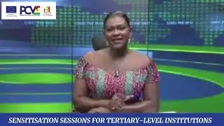 Sensitization session organized in the Upper East Region by the NCCE with support from the EU