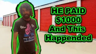 Dusty Paid $1000 for this Storage Wars Abandoned Auction Unit & got