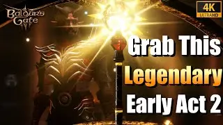 Baldur's Gate 3 - Grab This Legendary Weapon - Early In Act 2 - The Blood Of Lathander