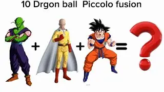 dragon ball characters fusion 😈 #anime #dbs #goku #fusion