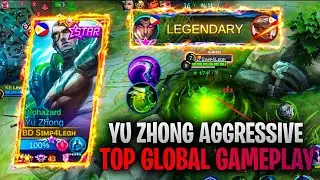 YU ZHONG EMBLEM AND BUILD SET 2021 BEST GAMEPLAY BY NOXY | MOBILE LEGENDS
