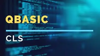 QBASIC - S#4 - CLS statements and locate statements