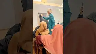 Arabic Calligraphy Painting Class By Sir @Mamjadalvi 👩🏻‍🎨❤️