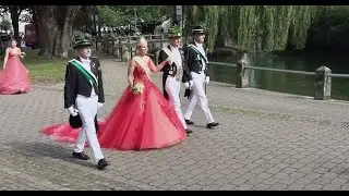 Umzug beim Schützenfest 2024 in Geseke