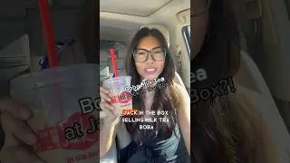 Boba Milk Tea at Jack in the Box?!