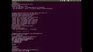 Git Command Line - Lesson 1, Part 5 - Going back