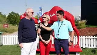 Fans are in high spirits as always at the DP World Tour Championship