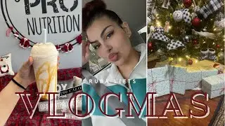 VLOGMAS DAY 9-11 | Wrapping Presents | Gel Nails | Low Cal Breakfast | RubaLifts