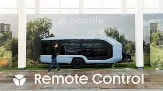 Remote Control at the LA Auto Show | Pebble Flow | All-Electric RV