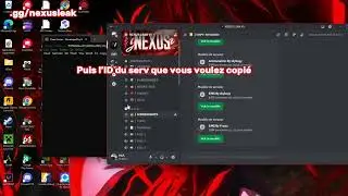 Cloner un serveur discord sans permission grâce à .gg/nexusleak