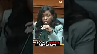 Jasmine Crockett ROASTS Greg Abbott