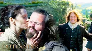 Jamie And Claire Meet The Clan MacKenzie Crew Again | Outlander