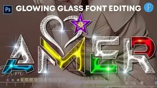 glass font editing [ name editing [ PStuch [PIXELLAB editing [ #iqbalediting
