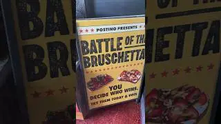 Postino Wine Cafe | Battle of the BRUCHETTA