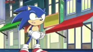 Sonic the hedgehog presents... Volvic!