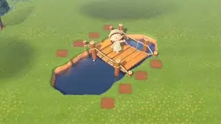 How to build a diagonal bridge | animal crossing