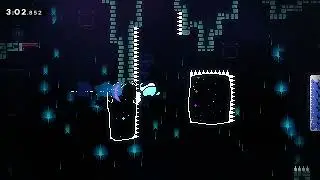 Beating Celeste Chapter 2 in 5 minutes 45 seconds.