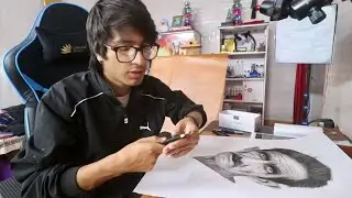 How I Shade With Charcoal Pencils Only ?