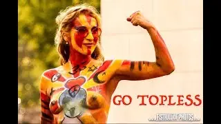 Свободу сиськам  или Go Topless DAY NY'17