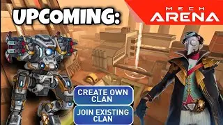 Mech Arena:- New Redeemer × Minigun × Map & Clans Features 🔥 is it Enough?