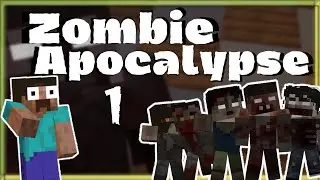 Minecraft Zombie Apocalypse DAY 1  | MidNight