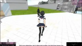 yandere simulator. get away from SENPAI!!