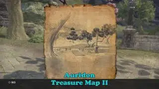 ESO Auridon Treasure Map II, Location, The Elder Scrolls Online, Treasure Map 2
