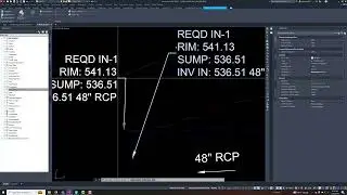 Civil 3D - Drainage Profile Labels Tip