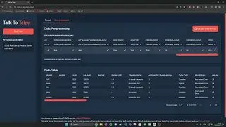 TalkToTaipy - Explore Datasets using only Natural Language