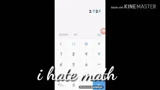 I hate math