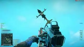 Planetside 2 Felenoed паркует либератор