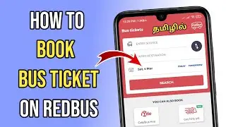 How to book bus tickets online | How to book bus ticket on redbus