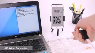 NETUM Wireless & Bluetooth Pocket Barcode Scanner NT-C990