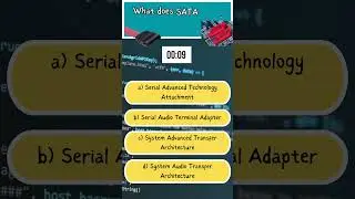 #Short Quiz - SATA