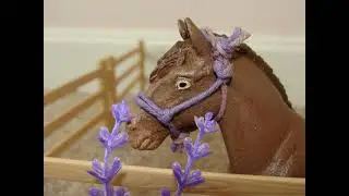 Model Horse Rope Halter and Lead
