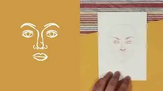yüz, göz, burun, ağız nasıl çizilir  öğretici Video l İngilizce