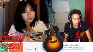 OMEGLE HARANA | Guitar to a stranger for valentines