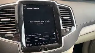 Volvo OTA (Over the air) software updates overview