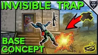 RUST - Invisible Landmine Trap Base Design Concept (2019)