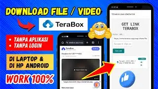 💯 Cara Menyimpan File di Terabox Tanpa Login & Tanpa Aplikasi Terbaru