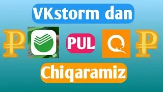VKstorm saytidan pul chiqarish
