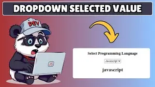How to Get Selected Value from Dropdown in Javascript
