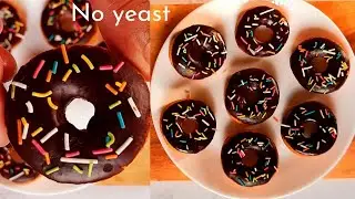 chocolate donut recipe in microwave oven otg