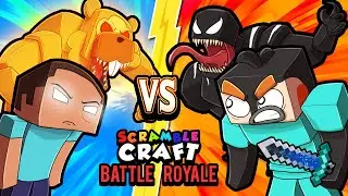 2 vs 2 Scramble Craft BATTLE ROYALE! (Minecraft)