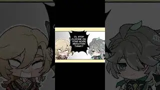 Easily Mute Kaveh By Clicking | Comic by bakuuhatsu #genshin #comicdub