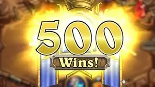 Hearthstone - Getting 500 wins as Mage (Golden Mage)