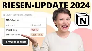 Notion Update 2024 ✨ Formulare, wiederkehrende Aufgaben & vieles mehr!