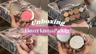 Unboxing Flower Knows Package 🌷☁️🫧 ft. Pr Package + Tiktok Finds | ⋆ ˚｡⋆୨୧˚